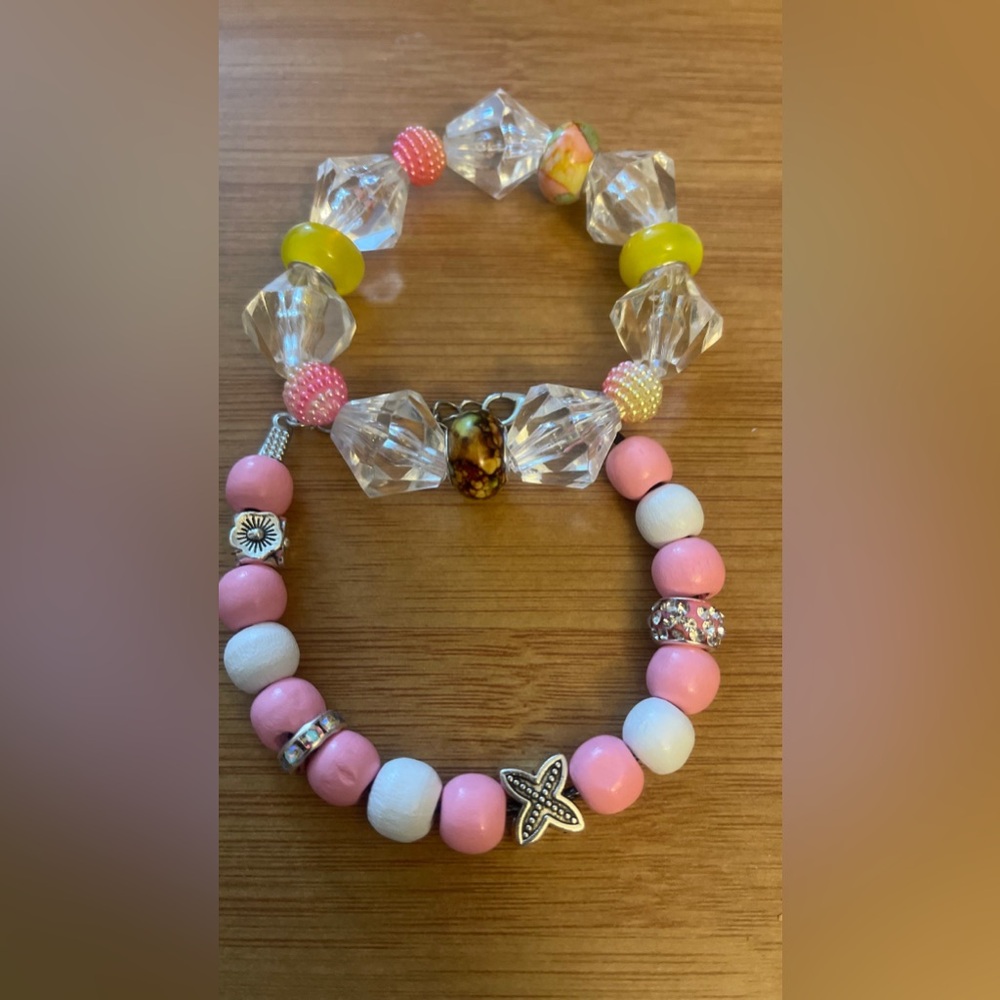 Bracelets , necklaces , and charms